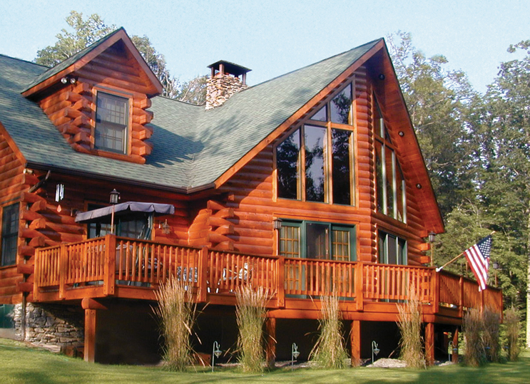 Custom Log Panelized Homes The Original Lincoln Logs