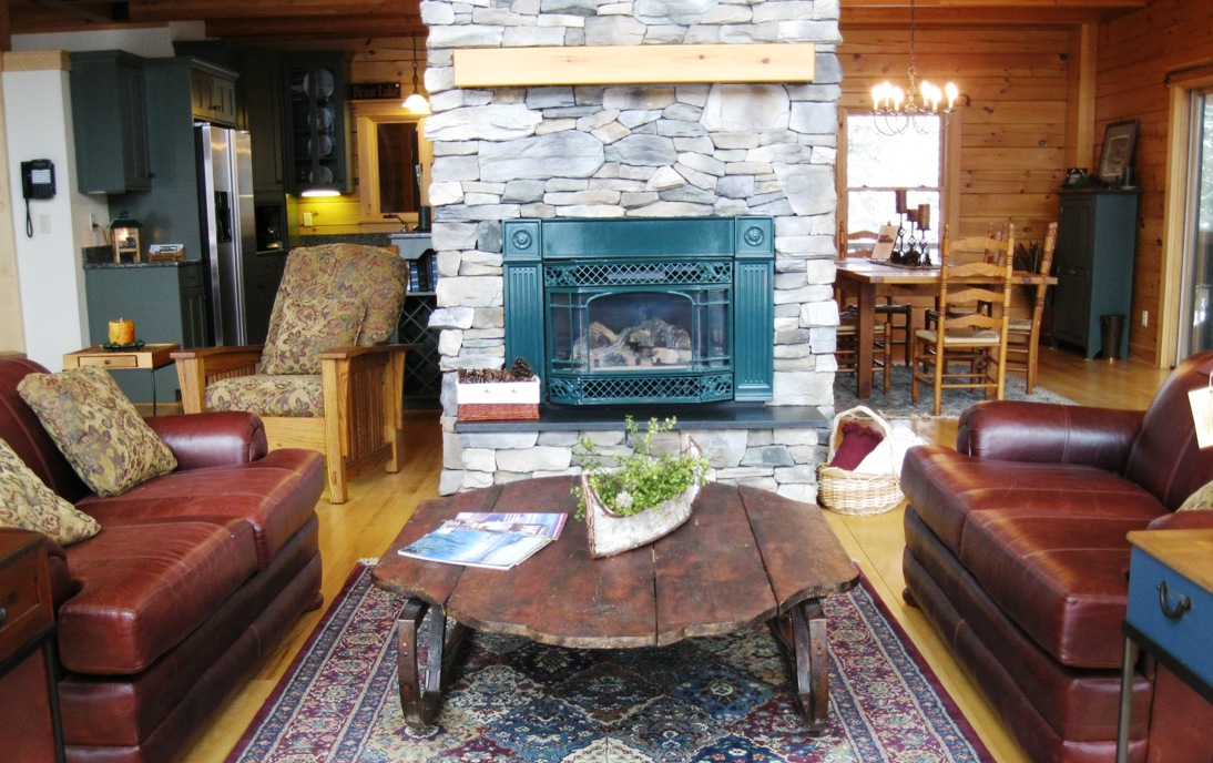 Lake George Fireplace